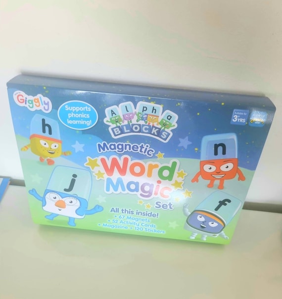 Cbeebies alphabet cheap block set