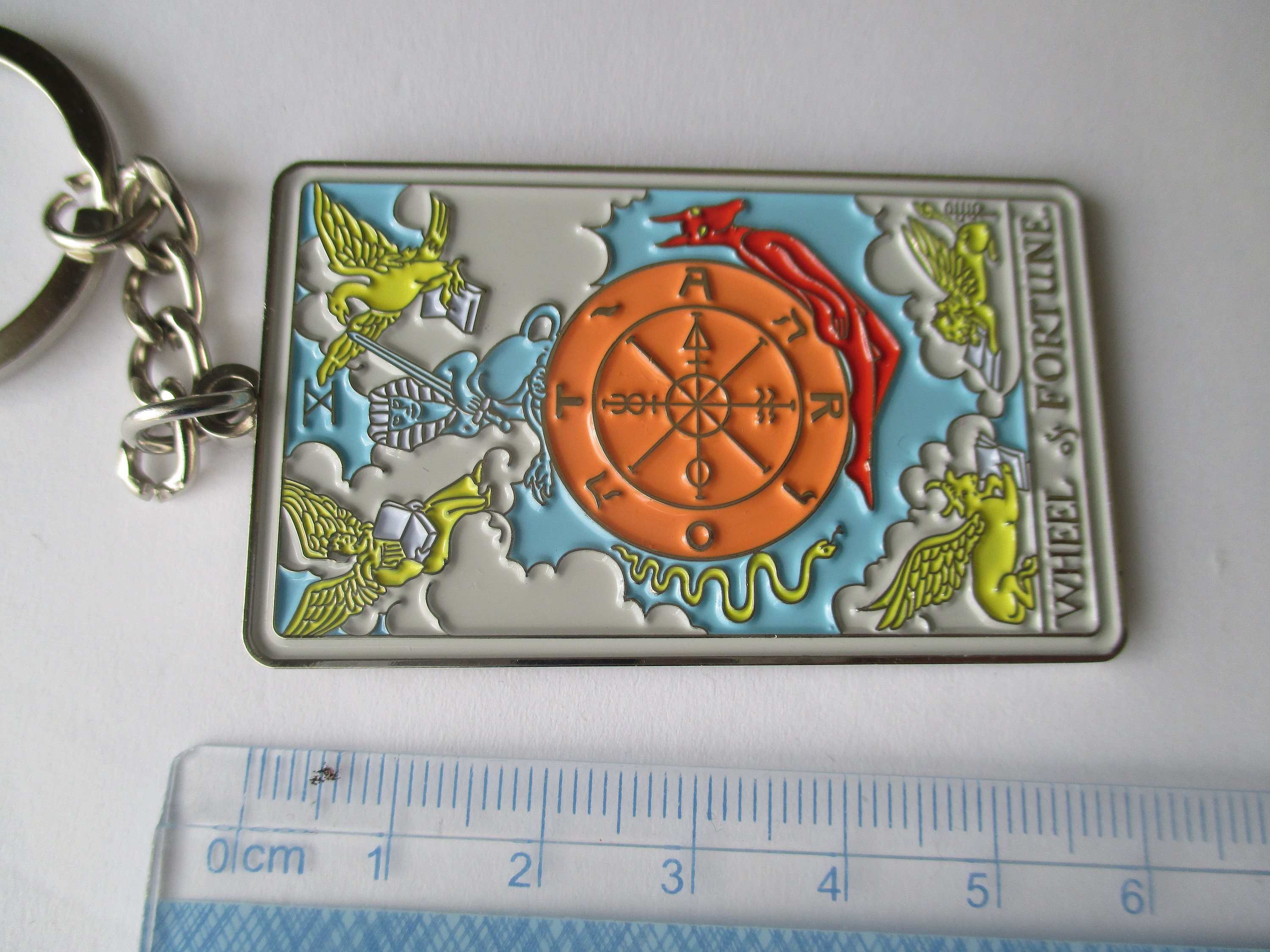 Wheel of Fortune Pendant - Etsy