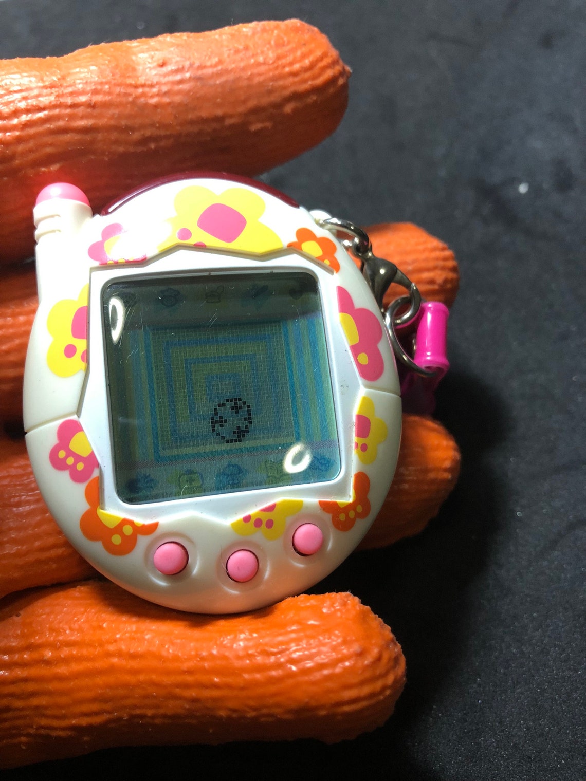 Tamagotchi V3 Flower Japan Language Bandai Virtual Pet Tmgc 01 Etsy