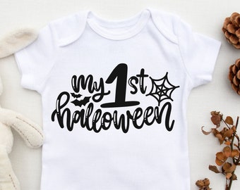 My 1st Halloween SVG for baby, toddler, svg for shirt, Happy Halloween svg, Halloween png, eps, dxf, svg cut file for Cricut