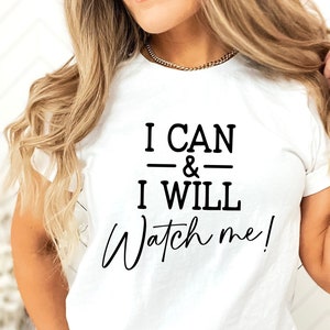 Eu posso e vou me assistir svg, citações motivacionais, ditados inspiradores, amor próprio, carta de mão, png, eps, dxf, arquivo de corte svg para Cricut