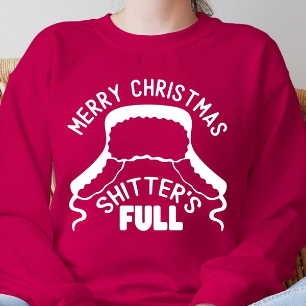 Merry Christmas Shitter's Full svg, funny Merry Christmas clippart, png, eps, dxf, svg cut file for Cricut