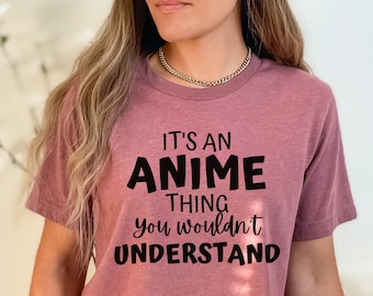It's An Anime Thing You Wouldn't Understand SVG, Anime lover, manga lover gift, hand letter design, png, eps, dxf, svg cut file for Cricut