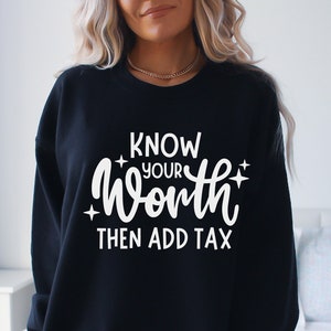 Conheça o seu valor e adicione impostos svg, vida de mãe, citação inspiradora, svg para camisa, design de carta manual, png, eps, dxf, arquivo de corte svg para Cricut
