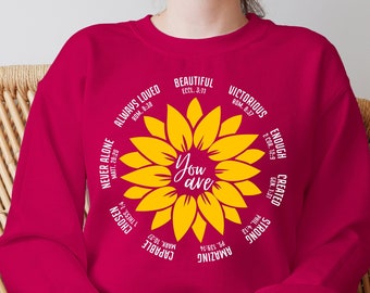 You are beautiful, victorious, enough, created, strong, amazing, capable, chosen, never alone, always loved, png, eps, dxf, svg cut file