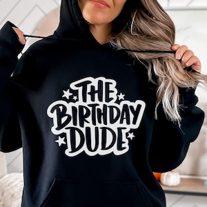 The Birthday Dude svg, design de carta de aniversário de meninos para presentear seus amigos e familiares, png, eps, dxf, arquivo de corte svg para Cricut