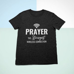 Prayer the Strongest Wireless Connection Svg, Religious Svg, Christian ...