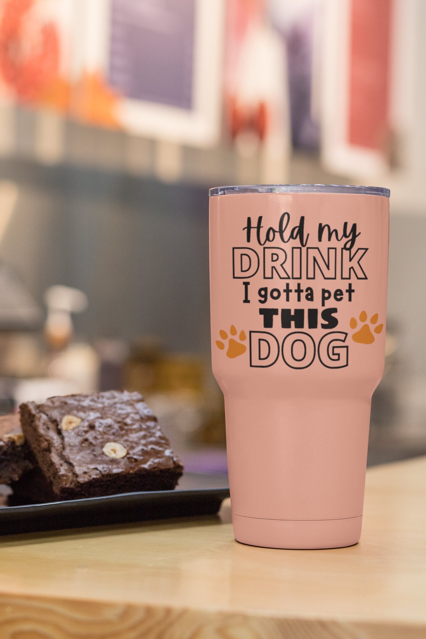 Hold My Drink I Gotta Pet This Dog SVG hold my drink svg pet | Etsy