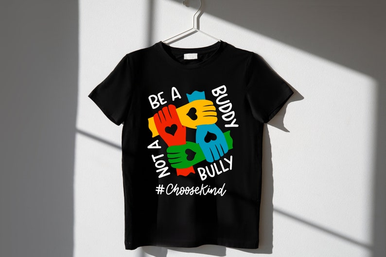 Be a Buddy Not a Bully Orange Kids Month Anti Bullying Kid - Etsy