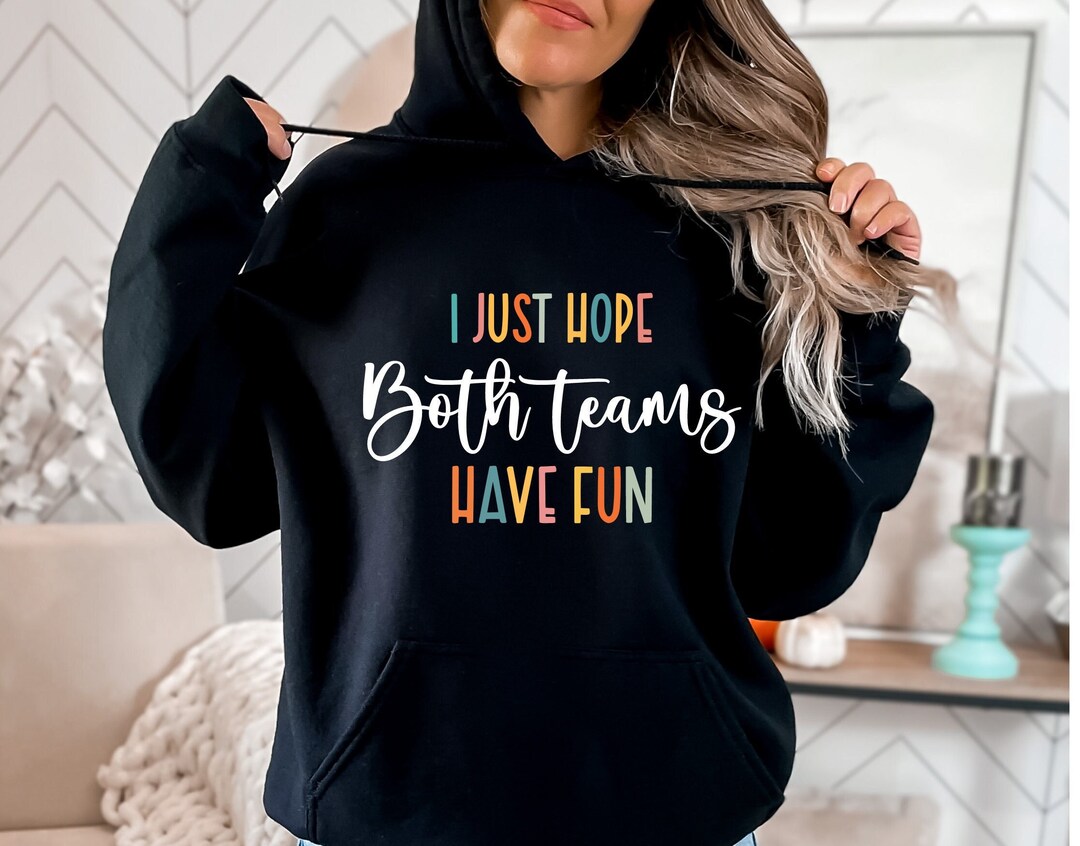 I Just Hope Both Teams Have Fun Svg, Football, Softball, Baseball Game