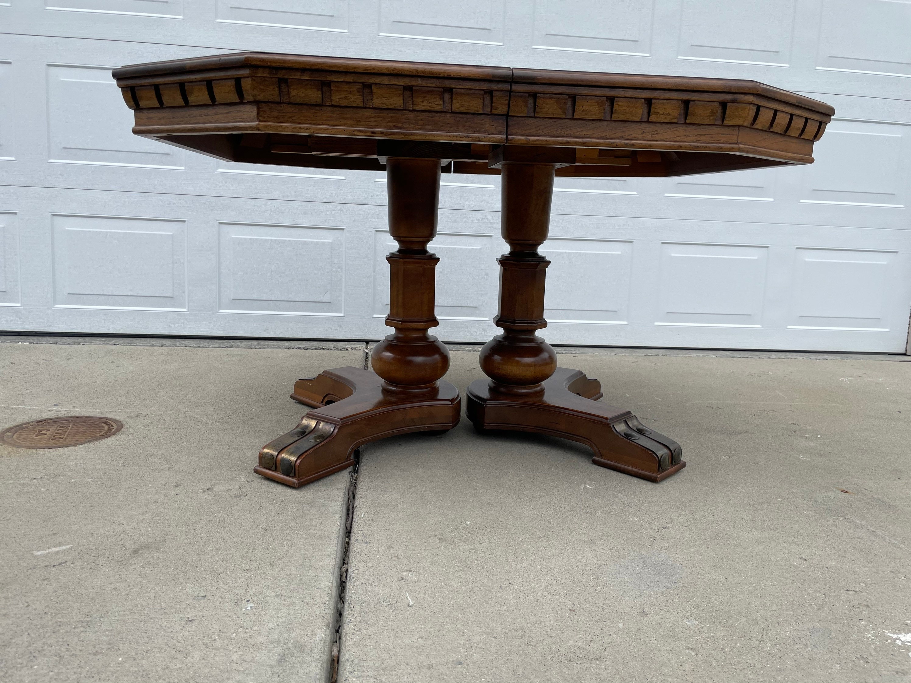 Vintage Drexel Heritage dinning table Etsy