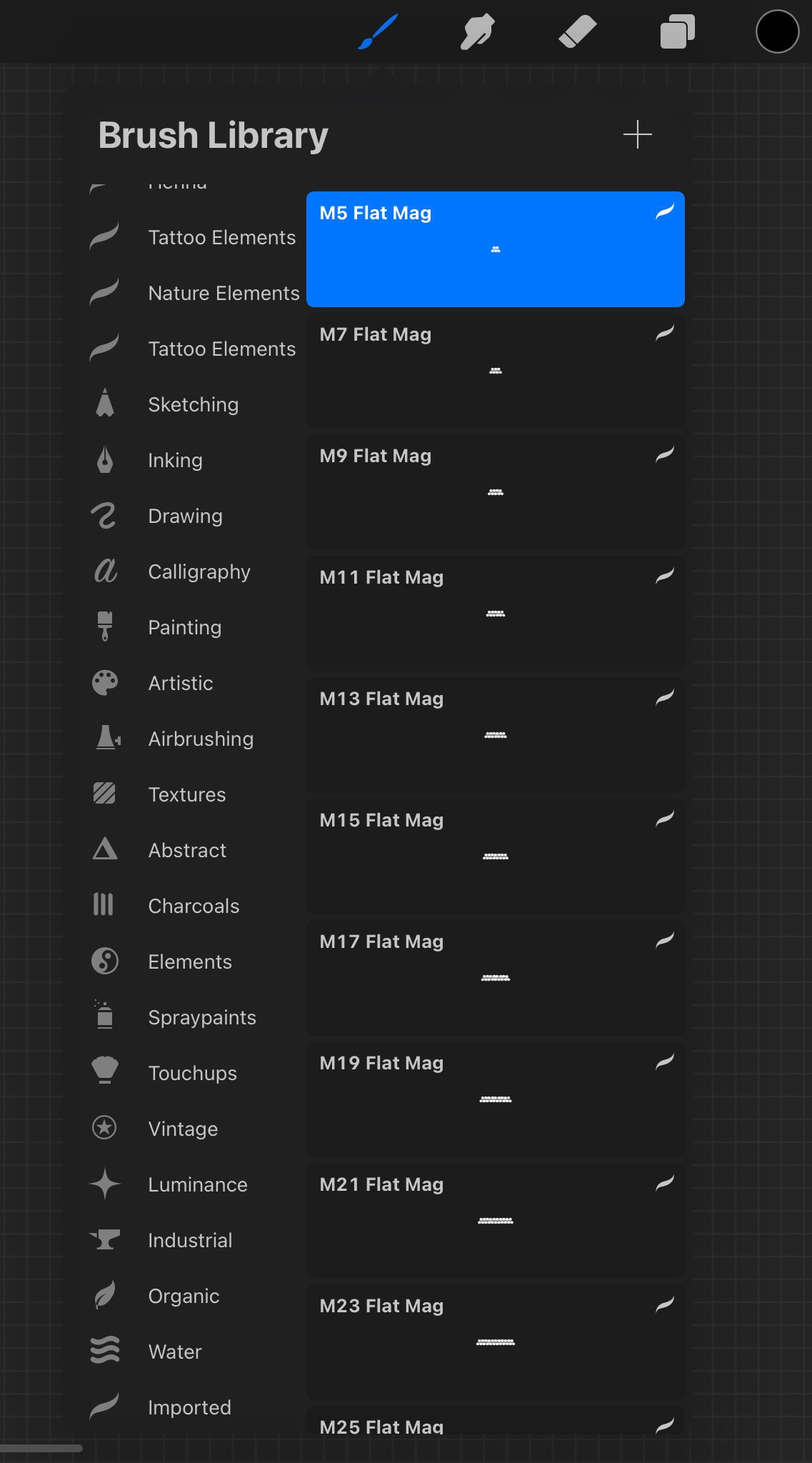 26x Procreate Brush MEGA Set Both My Tattoo Needle Brush Etsy