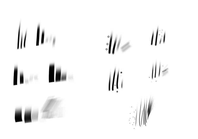 16x Procreate Brush Set Tattoo Needle Shaders Flat Magnums & Round