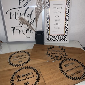 Personalised Bamboo Board