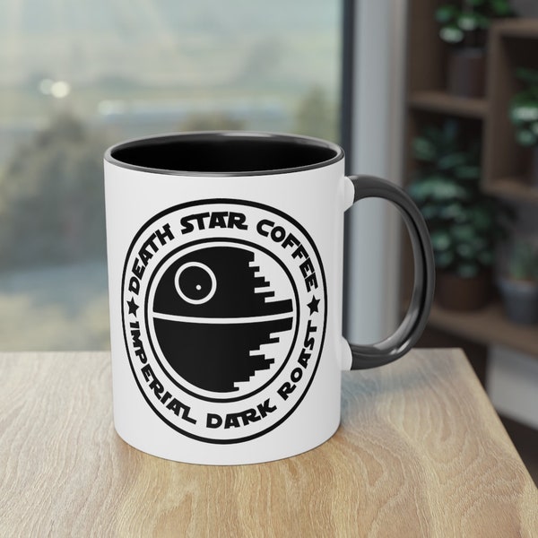 Death Star Coffee - Zweifarbige Kaffeetasse, 11oz