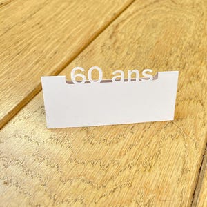 Kavel met 10 plaatsmarkeringen, leeftijdsnummers, verjaardagstafeldecoratie
