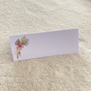 Lotto 10 segnaposto fiori secchi-country-boho