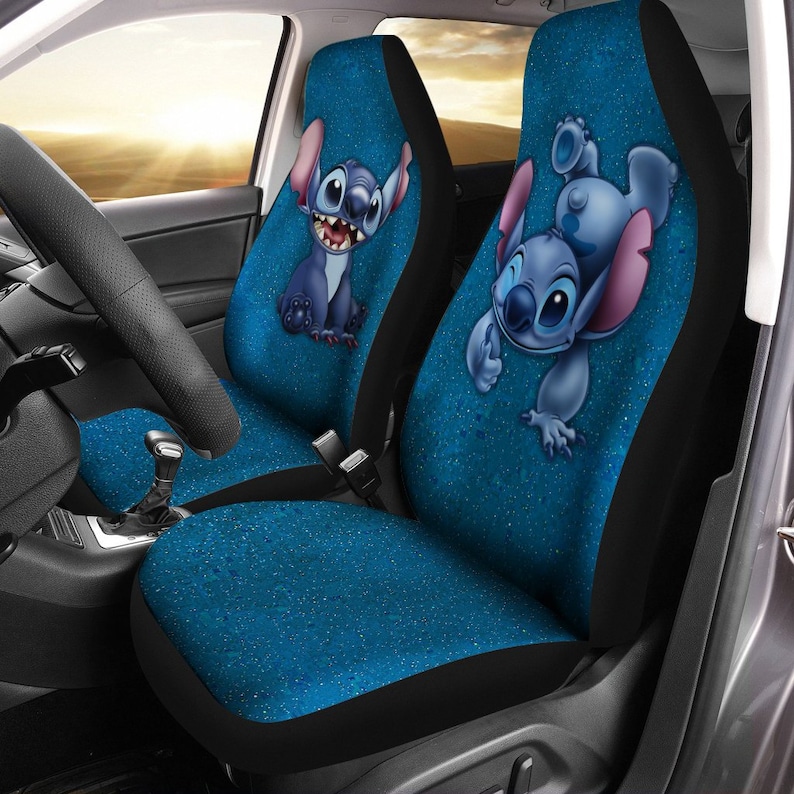 Disney Stitch and Lilo Car Seat Covers Seat Covers Pair 2 Etsy