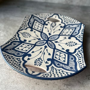 Moroccan serving plate zdjęcie 2