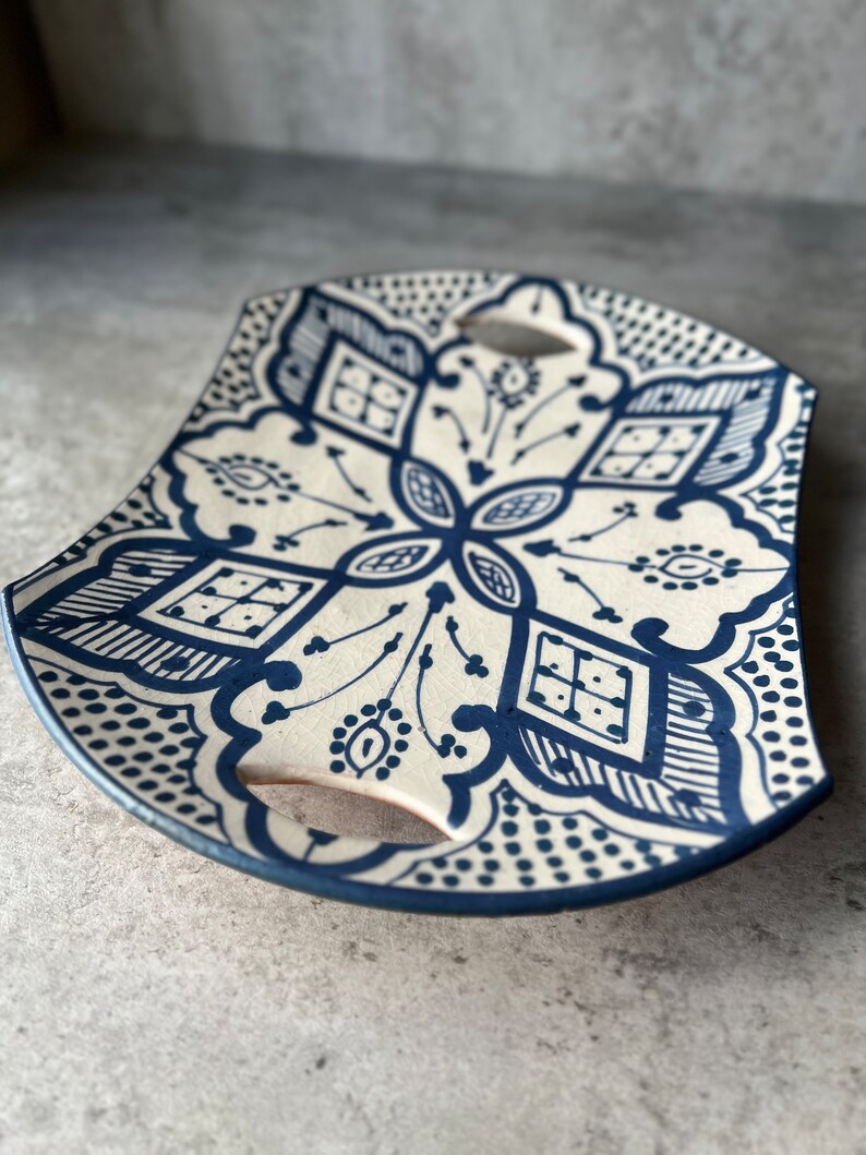 Moroccan serving plate zdjęcie 2