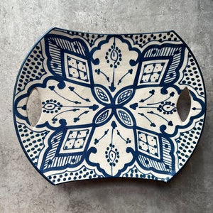 Moroccan serving plate zdjęcie 1