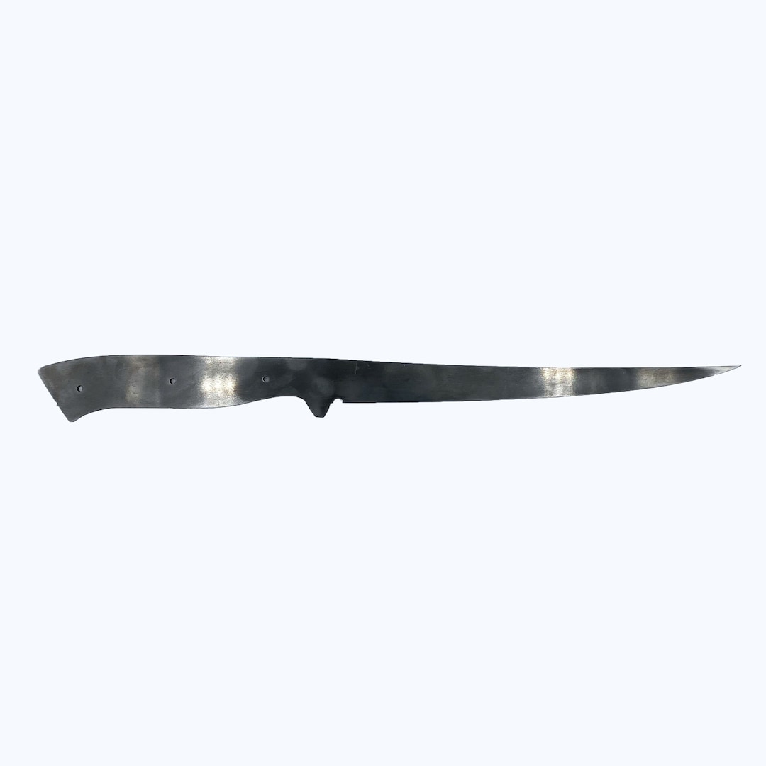 Kitchen Fillet Knife Blank, Knife Making, 80crv2 Steel, AEBL Stainless