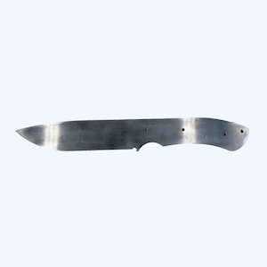 Less Simple Man Knife, Knife Blank, Knife Making, 80crv2 Steel, AEB-L Stainless Steel, Waterjet Knives, Handmade Knife, Blade Making