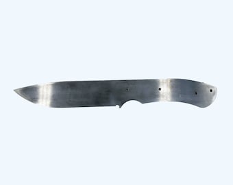 Less Simple Man Knife, Knife Blank, Knife Making, 80crv2 Steel, AEB-L Stainless Steel, Waterjet Knives, Handmade Knife, Blade Making