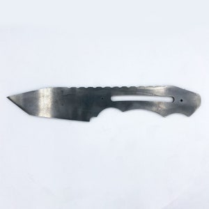 Tanto II Knife, Knife Blank, Knife Making, 80crv2 Steel, AEB-L Stainless Steel, Waterjet Knives, Handmade Knife, Blade Making