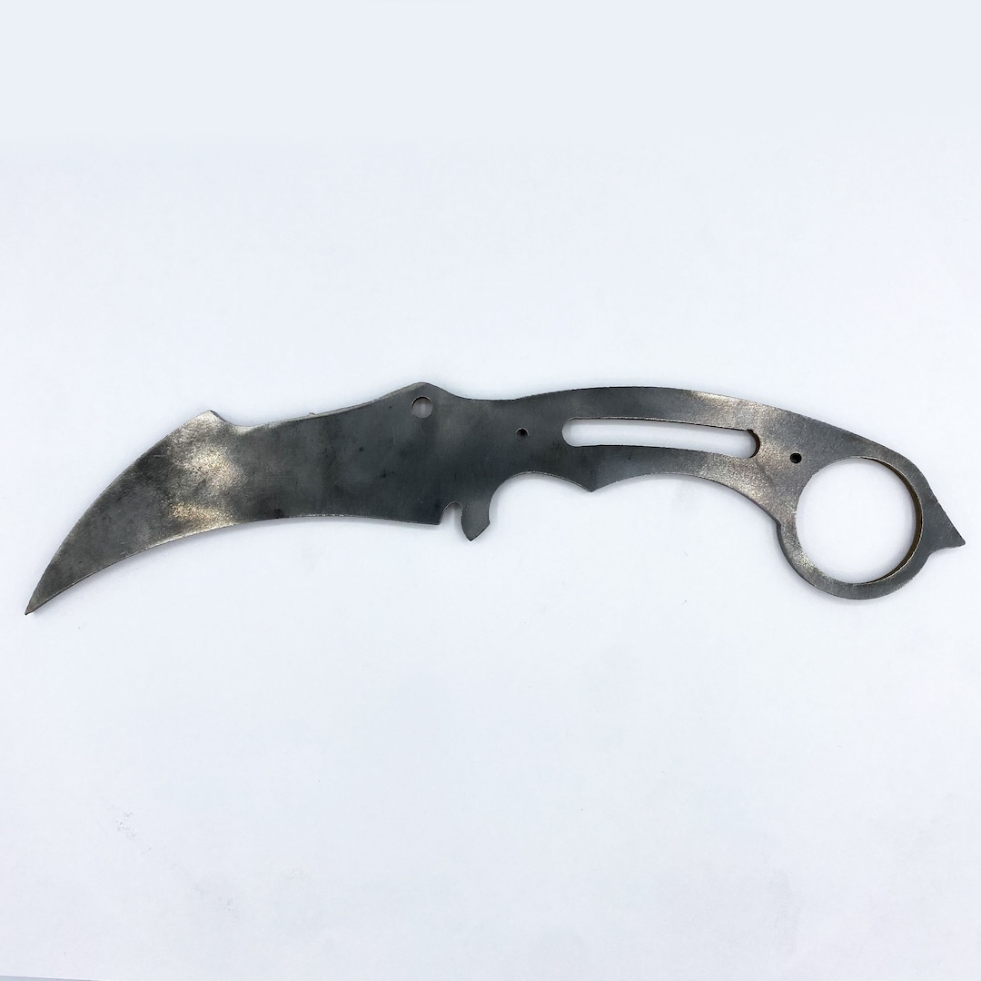 Karambit Knife, Knife Blank, Knife Making, 80crv2 Steel, AEBL