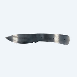 Simple Man Knife, Knife Blank, Knife Making, 80crv2 Steel, AEB-L Stainless Steel, Waterjet Knives, Handmade Knife, Blade Making