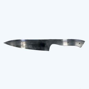 Kitchen Knife Blank 6.5 inch, Knife Making, High Carbon Steel, Stainless Steel, Waterjet Knives, Knife Blanks, Handmade Knife, Blade Making
