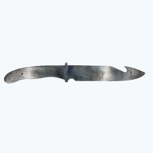 Gutting Knife, Knife Blank, Throwing Knife, Knife Making, 80crv2 Steel/AEB-L Stainless Steel, Waterjet Knives, Handmade Knife, Fishing Knife