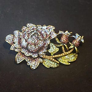 Heidi Daus Moody Hues Madness kristallen speldbroche