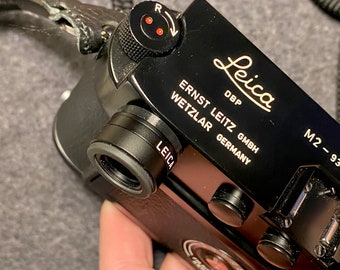 Leica M3 M2 Synchronbuchse Leitz original Kunststoff Nippel Stecker Abdeckung f 