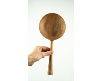 Houten lepel / Handgemaakte lepel / Esdoornlepel / Woondecoratie / Houten servies / Natuurlijk bestek