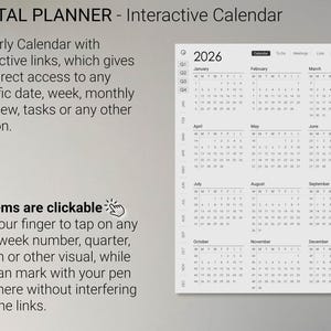 Minimalist Bundle, modelli per tablet Remarkable 2026 (agende, diari, appunti di riunioni, quaderni) immagine 4