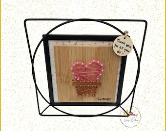 Heart String Art