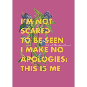 Digital download - Greatest Showman This Is Me print