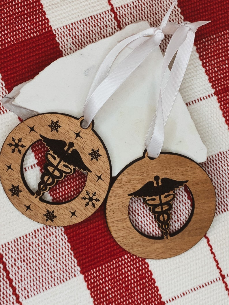 Medical Ornament Nurse Ornaments Holiday Decor Ornament Personalized Dr Christmas Ornament