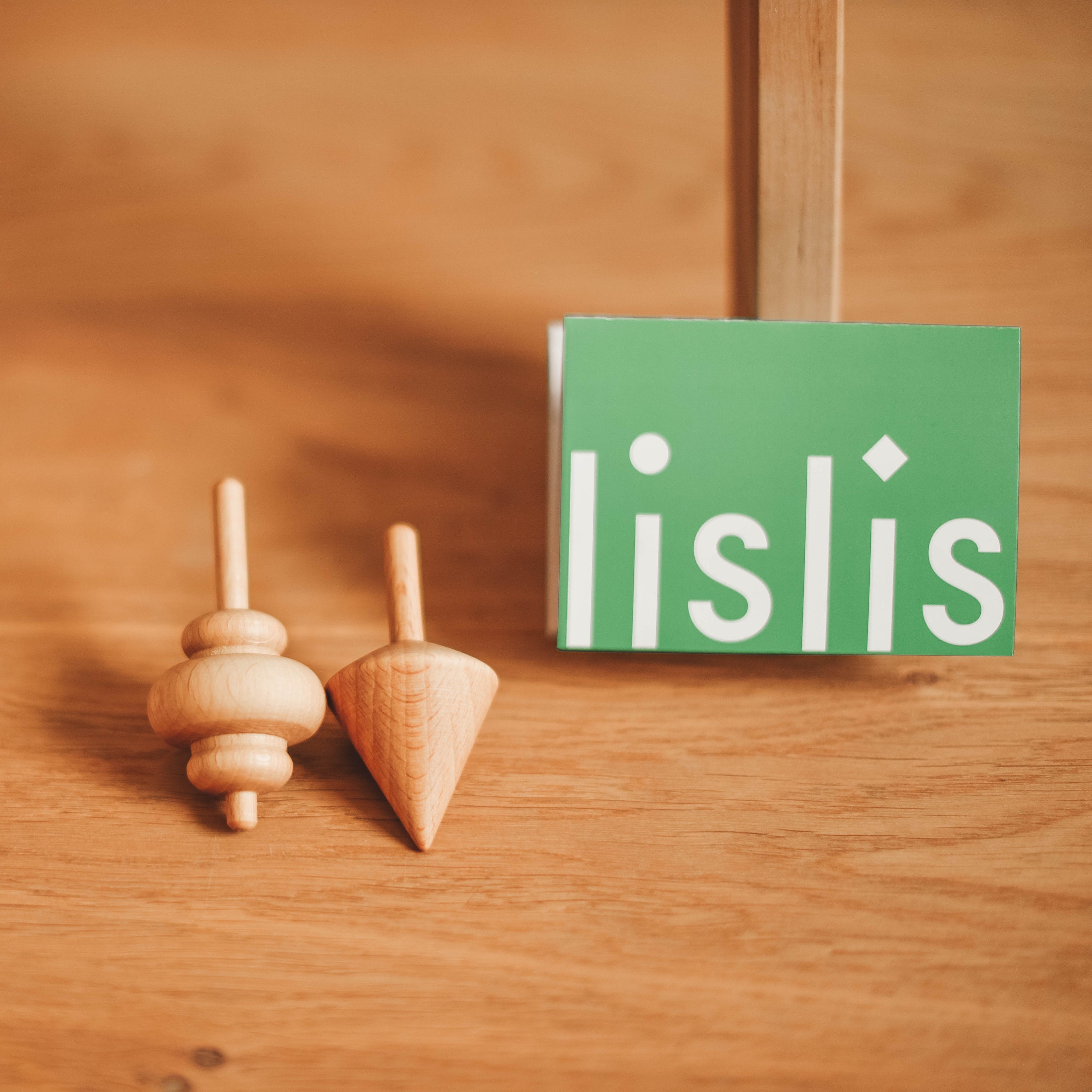 Spinning Tops Wood Spinning Tops Set 2 Pieces Peg Top Spinning Etsy