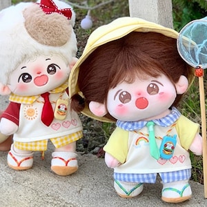 10cm 20cm Plush Doll Shirt, Cotton DOll Top