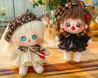 ZXTGBQ 5 Pièces Vêtements Pour 17 Cm Poupée, Accessoires Pour Poupées, Idée Cadeau Collectionneur (Brun