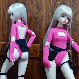 1/4 1/6 YOSD MSD BJD Doll Jumpsuit, One-piece suits For Cool Girl