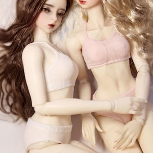 1/3 1/4 1/6 Lingerie Set Underwear (bra, panties) For SD MSD BJD Yosd,Doll Clothes Tight bra and briefs,5 colors
