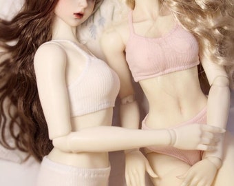 1/3 1/4 1/6 Lingerie Set Underwear (bra, panties) For SD MSD BJD Yosd,Doll Clothes Tight bra and briefs,5 colors