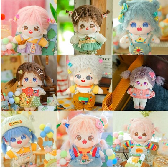 19 Types 20cm Cotton Doll kawaii Plush Doll clothes Not Included Etsy