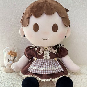 40cm Cotton Doll Dress , Cute Maid Outfit Plush doll Cotton doll clothes