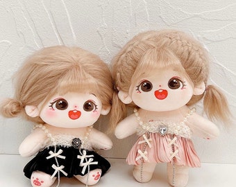 20cm Cotton Doll Dress , Summer Kawaii Plush doll Cotton doll clothes