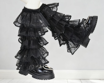 BJD loose socks 1/4 BJD msd dress socks, Black Pink White Lace Cute Socks for Smart Dolls